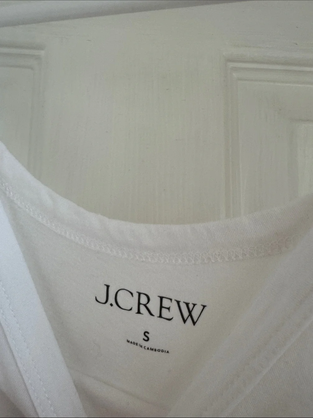 J.Crew Women's White Featherweight Camisole
